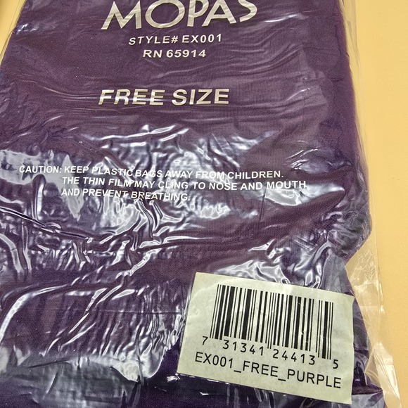 MOPAS EX001 Free Size Teal Purple Leggings Pants Set 2 NWOT - Picture 4 of 9